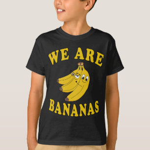 Wir sind Bananen Familie lustige Kostüme T-Shirt