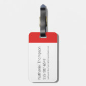 Wir sind Bären - Bärenbrüder leben Gepäckanhänger (Rückseite vertikal)