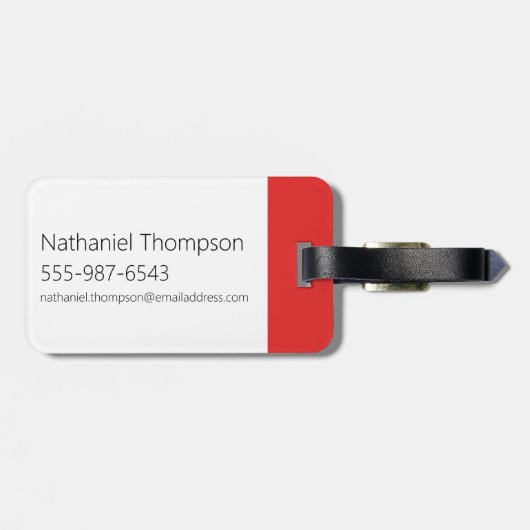 Wir sind Bären - Bärenbrüder leben Gepäckanhänger (Rückseite horizontal)