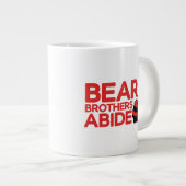 Wir sind Bären - Bärenbrüder leben Jumbo-Tasse (Vorderseite Rechts)