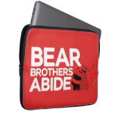 Wir sind Bären - Bärenbrüder leben Laptopschutzhülle (Vorne Rechts)