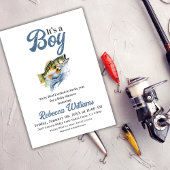 Wir sind begeistert kleine Fisherman Baby Dusche Einladung