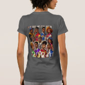 Wir sind bei ihr T-Shirt (Rückseite)