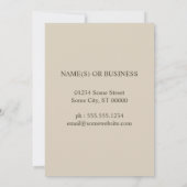 wir sind bekannt gegeben ankündigung (Rückseite)