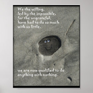 Wir sind bereit, poster