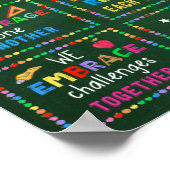 Wir sind besser Klassenzimmer Poster (Ecke)