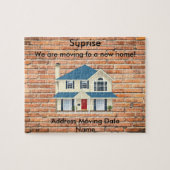 Wir sind bewegliche Zuhauseüberraschung des neuen Puzzle (Horizontal)