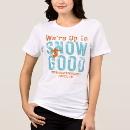 Wir sind bis zum Schnee gut Bachelorette Tri-Blend Shirt