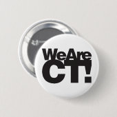Wir sind Connecticut Button (Vorne & Hinten)