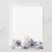 Wir sind dabei, eine Lässige Handschrift für Aquar Einladung (Rückseite)