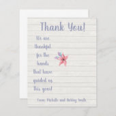 Wir sind dankbar für das Handsanisierer-Geschenk Einladung (Vorne/Hinten)