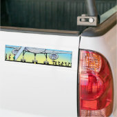 Wir sind danke für das Fliegen gelandet Autoaufkleber (Auf Lkw)