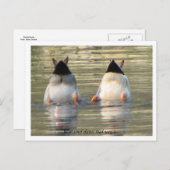 Wir sind dann mal weg! postkarte (Vorne/Hinten)