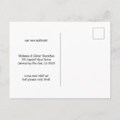 Wir sind das Foto Coastal Sunset Beach Walk Ankündigungspostkarte (Rückseite)