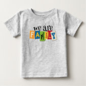 Wir sind das T-Shirt des Familienjunges (Vorderseite)