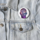 Wir sind das Universum Button (Beispiel)