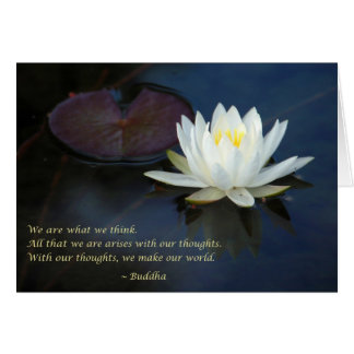 Wir sind das, was wir denken