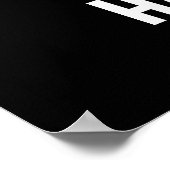 Wir sind das, was wir wiederholt Motivierend Zitat Poster (Ecke)