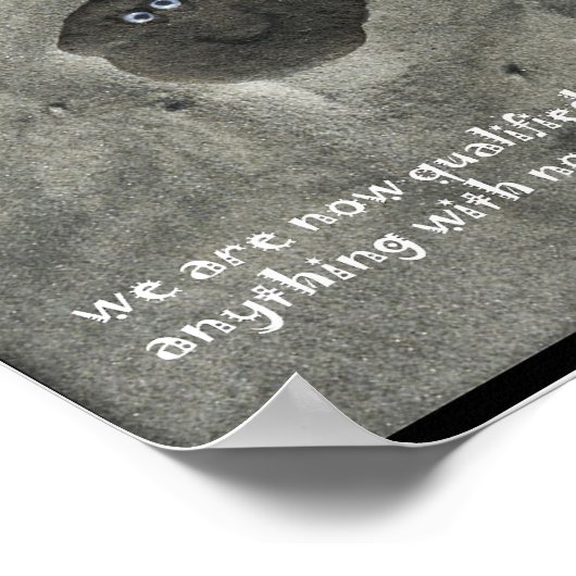 Wir sind das willige Poster (Ecke)