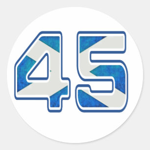 Wir sind der 45% Aufkleber