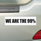 Wir sind der 99% Autoaufkleber (Auf Auto)
