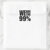 Wir sind der 99%-ige Aufkleber (Tasche)