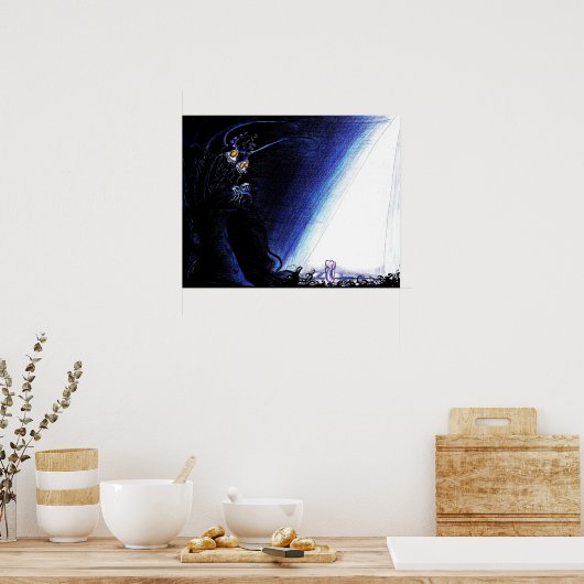 Wir sind der Belhin. Poster (Küche)