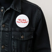 Wir sind der Fahrer des Red Text Taxi Button