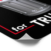 Wir sind der Garbyge für Trump 2024 Funny Garge Ma Poster (Ecke)