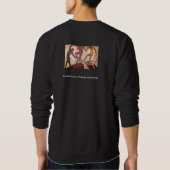 Wir sind der Hundekot. Sweatshirt (Rückseite)