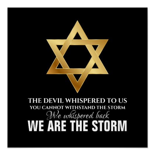 WIR SIND DER STURM POSTER (Vorderseite)