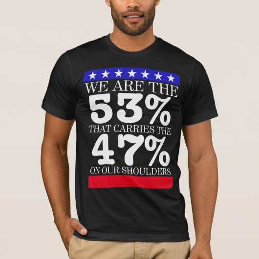 WIR SIND DIE 53% T-Shirt (Vorderseite)