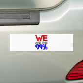 Wir sind die 99% autoaufkleber (Auf Auto)