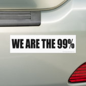 Wir sind die 99% autoaufkleber (Auf Auto)
