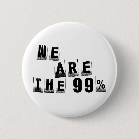 Wir sind die 99% button (Vorderseite)