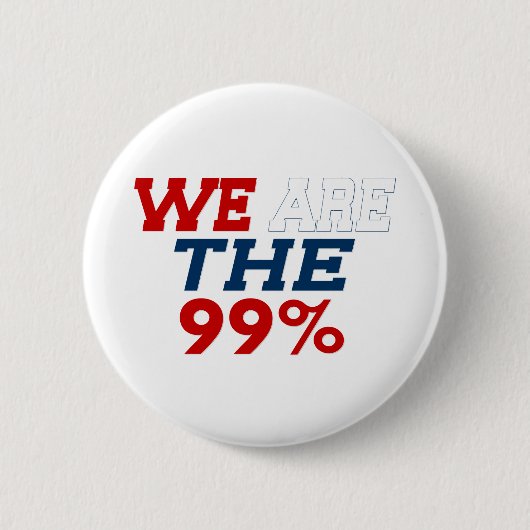 WIR SIND DIE 99% BUTTON (Vorderseite)