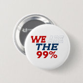 WIR SIND DIE 99% BUTTON (Vorne & Hinten)