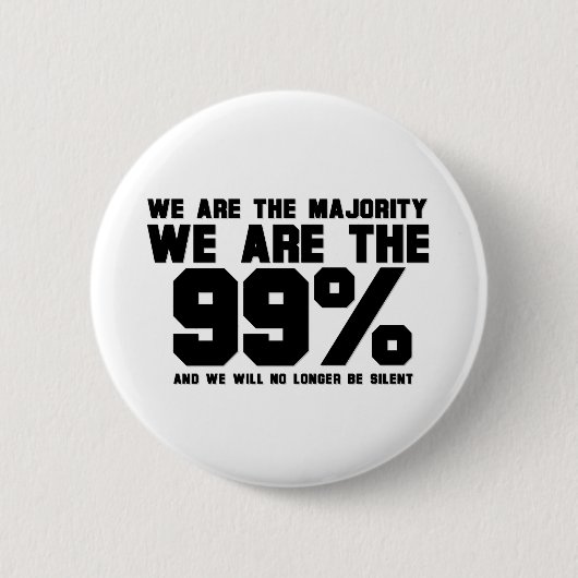 WIR SIND DIE 99% BUTTON (Vorderseite)