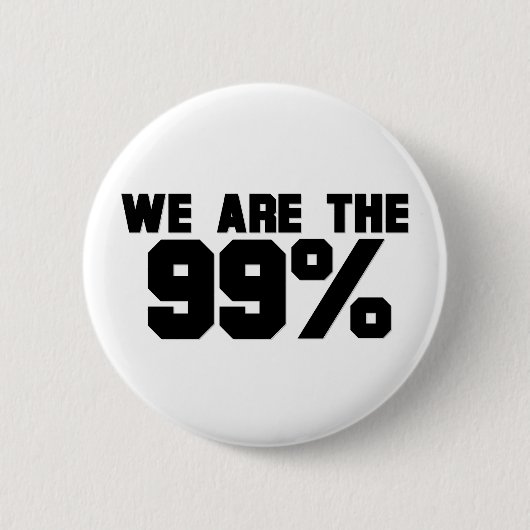 WIR SIND DIE 99% BUTTON (Vorderseite)