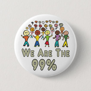 Wir sind die 99 % button