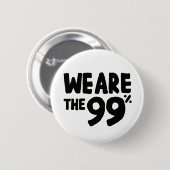 Wir sind die 99 % button (Vorne & Hinten)