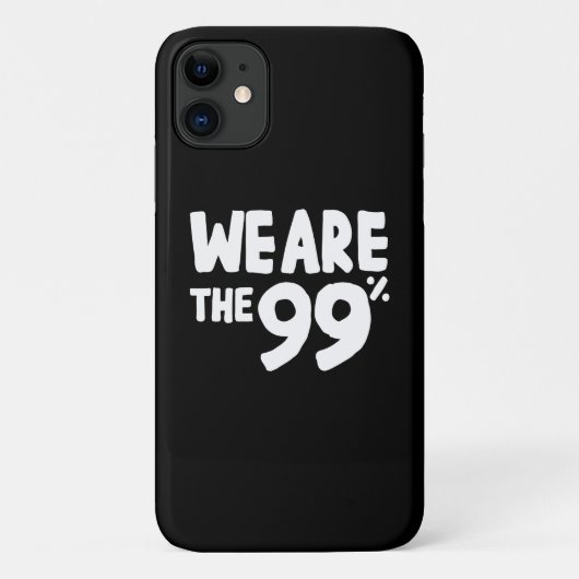 Wir sind die 99% Case-Mate iPhone hülle (Rückseite)
