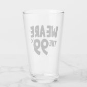 Wir sind die 99% glas (Rückseite)