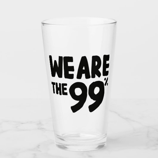 Wir sind die 99% glas (Vorderseite)
