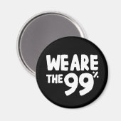Wir sind die 99 % magnet (Vorderseite/Rückseite)