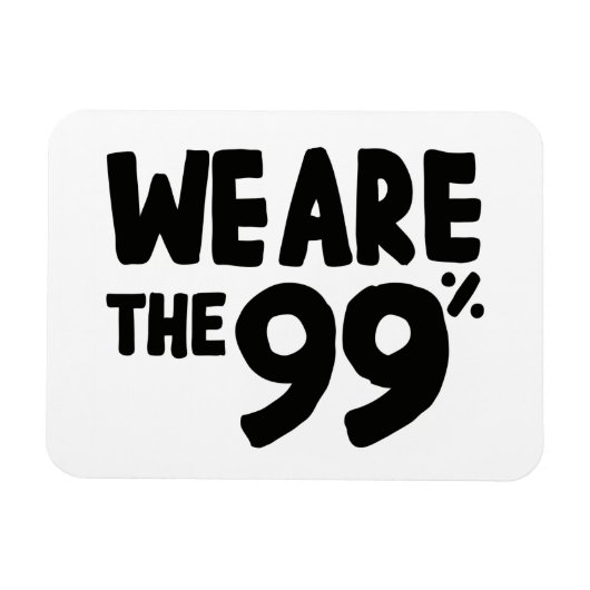 Wir sind die 99% magnet (Horizontal)