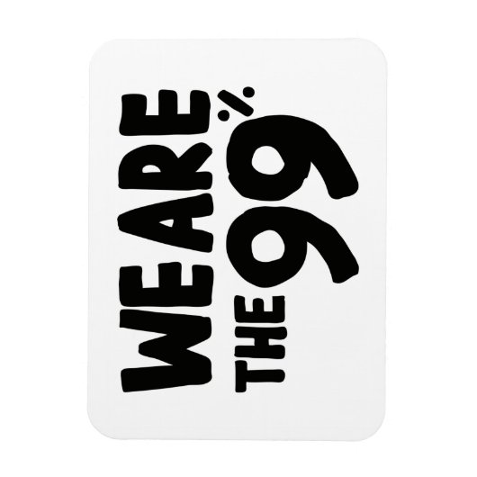 Wir sind die 99% magnet (Vertikal)