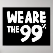 Wir sind die 99 % poster (Vorne)