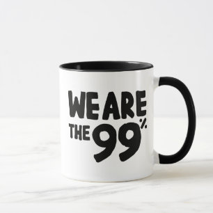 Wir sind die 99% tasse