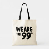 Wir sind die 99 % tragetasche (Rückseite)